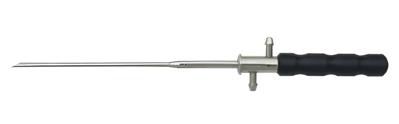 Liquid ejectment needle